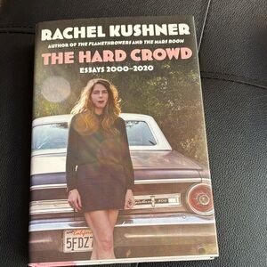 Rachel Kushner "The Hard Crowd" Hardcover - Black & Pink Cover